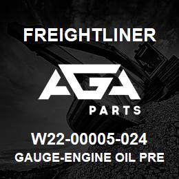 W22-00005-024 Freightliner GAUGE-ENGINE OIL PRESSURE,POL | AGA Parts