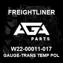 W22-00011-017 Freightliner GAUGE-TRANS TEMP POL | AGA Parts