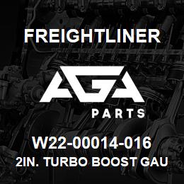 W22-00014-016 Freightliner 2IN. TURBO BOOST GAUGE | AGA Parts