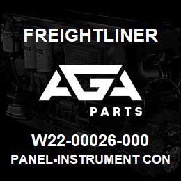 W22-00026-000 Freightliner PANEL-INSTRUMENT CONTROL UNIT,AMI,MCL,DI | AGA Parts