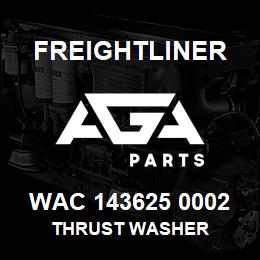 WAC 143625 0002 Freightliner THRUST WASHER | AGA Parts