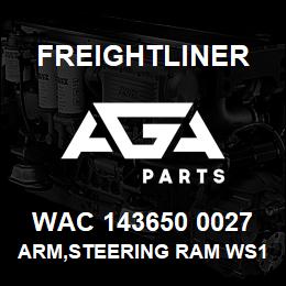 WAC 143650 0027 Freightliner ARM,STEERING RAM WS1 | AGA Parts