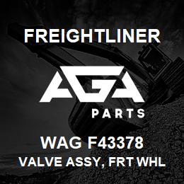 WAG F43378 Freightliner VALVE ASSY, FRT WHL | AGA Parts