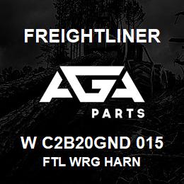 W C2B20GND 015 Freightliner FTL WRG HARN | AGA Parts