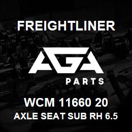 WCM 11660 20 Freightliner AXLE SEAT SUB RH 6.5 IN. | AGA Parts