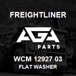 WCM 12927 03 Freightliner FLAT WASHER | AGA Parts