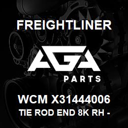 WCM X31444006 Freightliner TIE ROD END 8K RH - MERITOR | AGA Parts