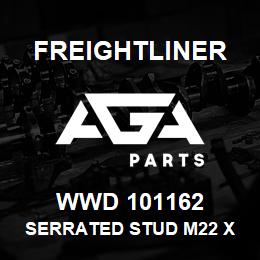 WWD 101162 Freightliner SERRATED STUD M22 X 4.00 LG | AGA Parts