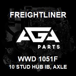 WWD 1051F Freightliner 10 STUD HUB IB, AXLE GROUP 2 | AGA Parts