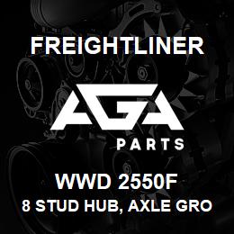 WWD 2550F Freightliner 8 STUD HUB, AXLE GROUP 27 | AGA Parts