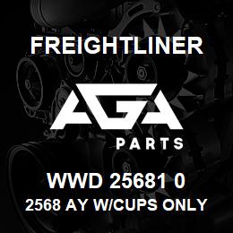 WWD 25681 0 Freightliner 2568 AY W/CUPS ONLY | AGA Parts