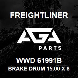 WWD 61991B Freightliner BRAKE DRUM 15.00 X 8.62 BAL. | AGA Parts