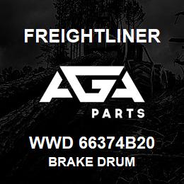 WWD 66374B20 Freightliner BRAKE DRUM | AGA Parts