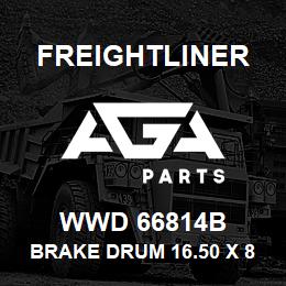 WWD 66814B Freightliner BRAKE DRUM 16.50 X 8.62 BAL. | AGA Parts