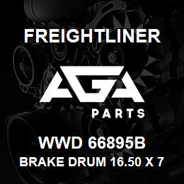 WWD 66895B Freightliner BRAKE DRUM 16.50 X 7.0 BAL. | AGA Parts