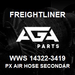 WWS 14322-3419 Freightliner PX AIR HOSE SECONDAR | AGA Parts