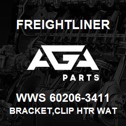 WWS 60206-3411 Freightliner BRACKET,CLIP HTR WAT | AGA Parts