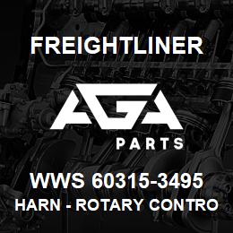 WWS 60315-3495 Freightliner HARN - ROTARY CONTRO | AGA Parts