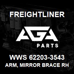 WWS 62203-3543 Freightliner ARM, MIRROR BRACE RH | AGA Parts
