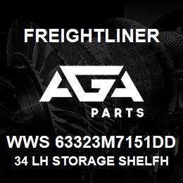 WWS 63323M7151DD Freightliner 34 LH STORAGE SHELFHAMASH | AGA Parts