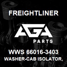 WWS 66016-3403 Freightliner WASHER-CAB ISOLATOR,5/8IDX2.25ODX.19,STL | AGA Parts