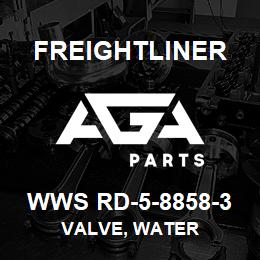 WWS RD-5-8858-3 Freightliner VALVE, WATER | AGA Parts