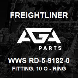 WWS RD-5-9182-0 Freightliner FITTING, 10 O - RING 9 | AGA Parts