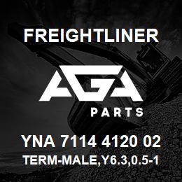 YNA 7114 4120 02 Freightliner TERM-MALE,Y6.3,0.5-1(20-16) | AGA Parts