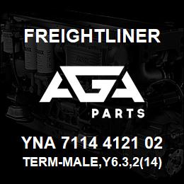 YNA 7114 4121 02 Freightliner TERM-MALE,Y6.3,2(14) | AGA Parts