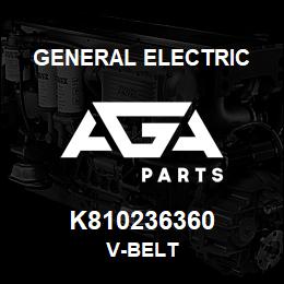 K810236360 General Electric V-BELT | AGA Parts