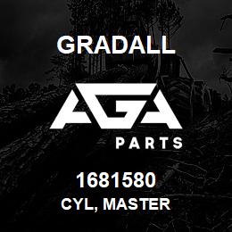 1681580 Gradall CYL, MASTER | AGA Parts