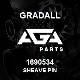 1690534 Gradall SHEAVE PIN | AGA Parts