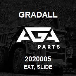 2020005 Gradall EXT, SLIDE | AGA Parts