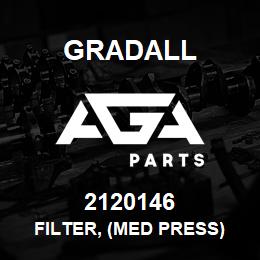 2120146 Gradall FILTER, (MED PRESS) | AGA Parts