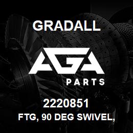 2220851 Gradall FTG, 90 DEG SWIVEL, | AGA Parts