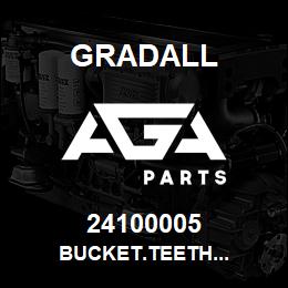 24100005 Gradall BUCKET.TEETH... | AGA Parts