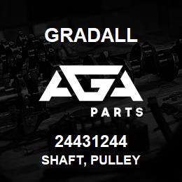 24431244 Gradall SHAFT, PULLEY | AGA Parts