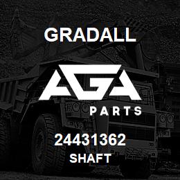 24431362 Gradall SHAFT | AGA Parts