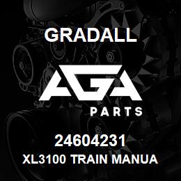 24604231 Gradall XL3100 TRAIN MANUA | AGA Parts