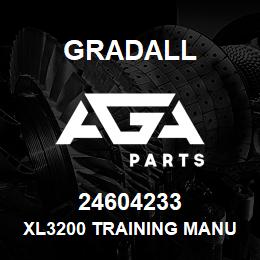 24604233 Gradall XL3200 TRAINING MANUAL ANY | AGA Parts