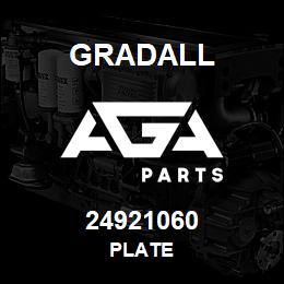 24921060 Gradall PLATE | AGA Parts