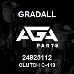 24925112 Gradall CLUTCH C-110 | AGA Parts