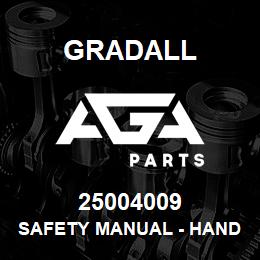 25004009 Gradall SAFETY MANUAL - HANDLER | AGA Parts