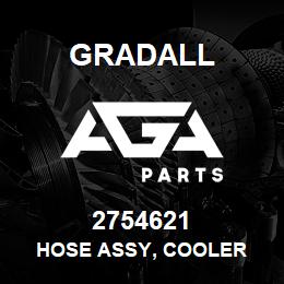 2754621 Gradall HOSE ASSY, COOLER | AGA Parts