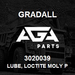 3020039 Gradall LUBE, LOCTITE MOLY PASTE | AGA Parts