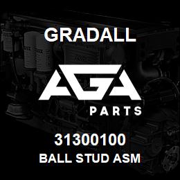 31300100 Gradall BALL STUD ASM | AGA Parts