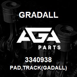 3340938 Gradall PAD,TRACK(GADALL) | AGA Parts