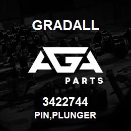 3422744 Gradall PIN,PLUNGER | AGA Parts