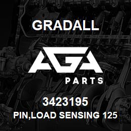 3423195 Gradall PIN,LOAD SENSING 1250 | AGA Parts