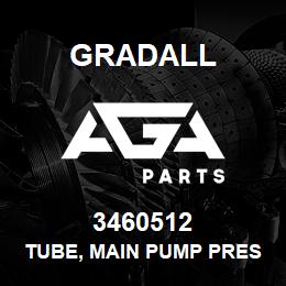 3460512 Gradall TUBE, MAIN PUMP PRESSURE | AGA Parts